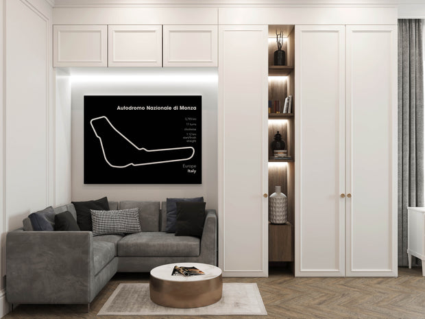 Tablou Canvas - Monza Black