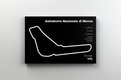 Tablou Canvas - Monza Black