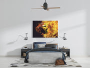 Tablou Canvas - Tiger Flame