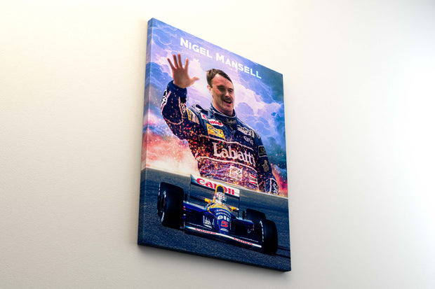 Tablou Canvas - Nigel Mansell - Williams