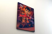 Tablou Canvas - Charles Leclerc Fire