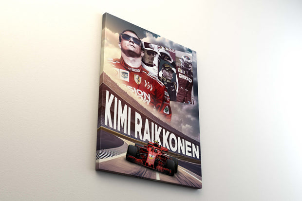 Tablou Canvas - Kimi Raikkonen