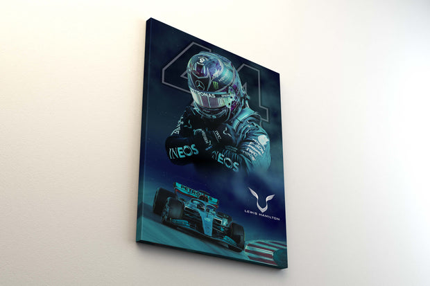 Tablou Canvas - Lewis Hamilton 2022
