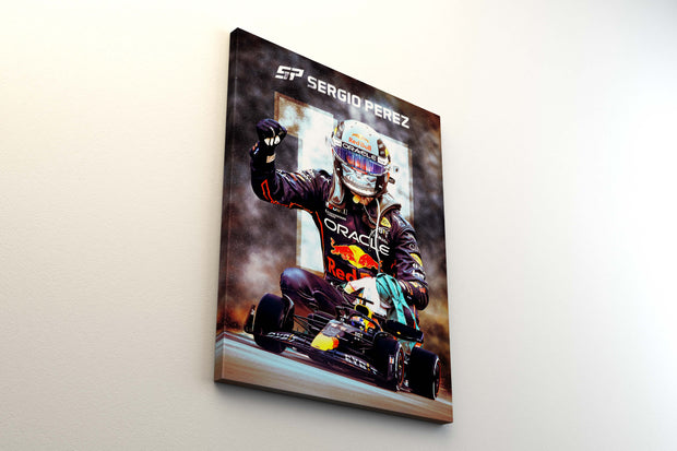 Tablou Canvas - Sergio Perez 2022