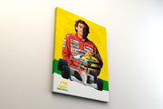Tablou Canvas - Ayrton Senna