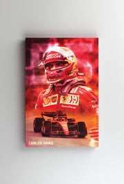 Tablou Canvas - Carlos Sainz 2022