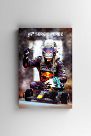 Tablou Canvas - Sergio Perez 2022