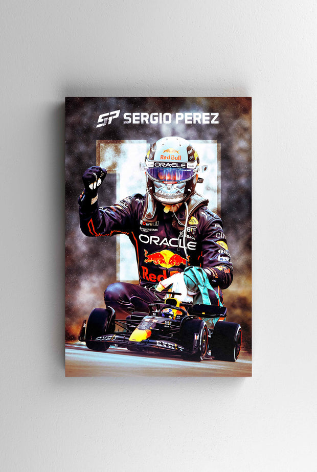 Tablou Canvas - Sergio Perez 2022