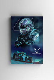 Tablou Canvas - Lewis Hamilton 2022 M