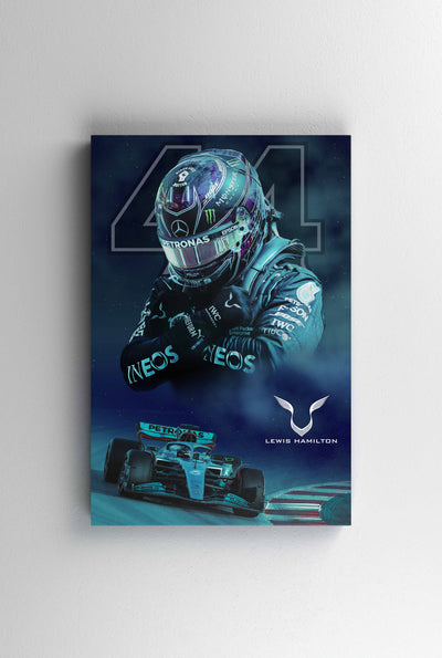 Tablou Canvas - Lewis Hamilton 2022 M