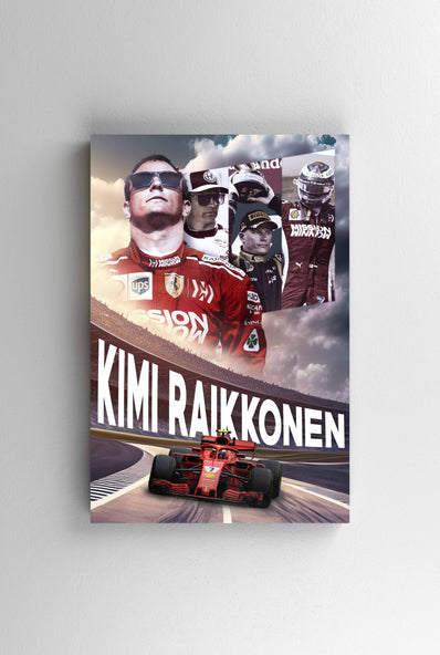 Tablou Canvas - Kimi Raikkonen