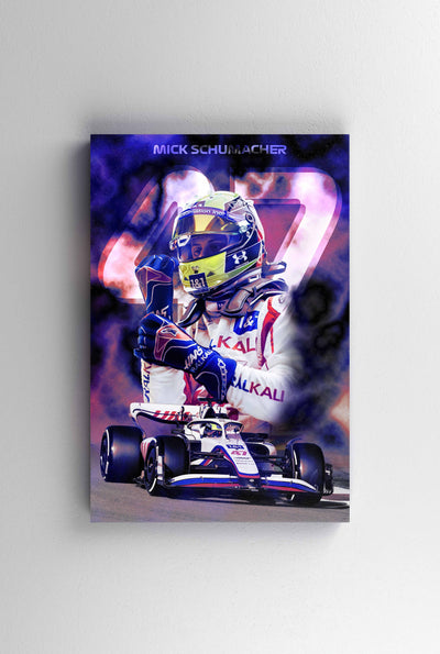 Tablou Canvas - Mick Schumacher