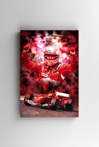 Tablou Canvas - Michael Schumacher [S]