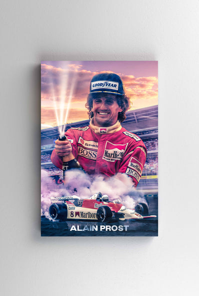 Tablou Canvas - Alain Prost