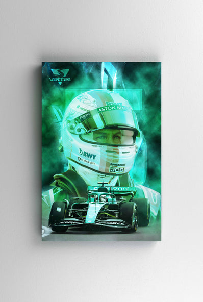 Tablou Canvas - Sebastian Vettel 2022