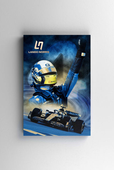 Tablou Canvas - Lando Norris 2022 [XS]