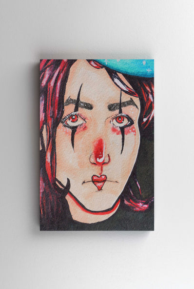 Tablou Canvas - Sad Clown