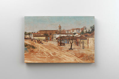 Tablou Canvas - Antonio Ferrigno - Rua 25 de março