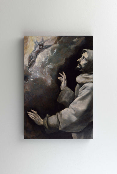 Tablou Canvas - Tablou canvas El Greco - Saint Francis Receiving The Stigmata