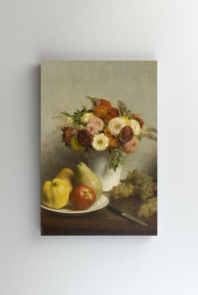 Tablou Canvas - Henri Fantin-Latour - Flowers and Fruit