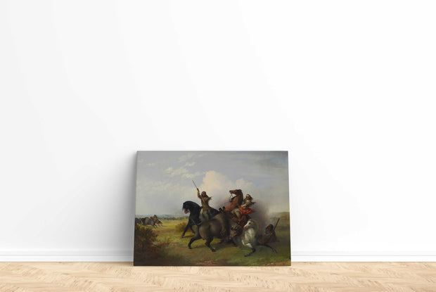 Tablou Canvas - John Mix Stanley - The Buffalo Hunt