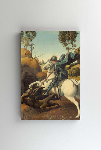 Tablou Canvas - Raphael - Saint George and the Dragon