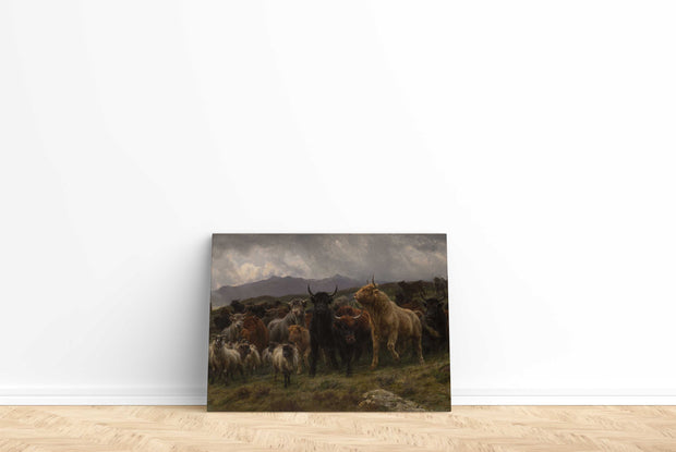 Tablou Canvas - Rosa Bonheur - Highland Raid