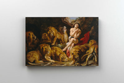 Tablou Canvas - Rubens - Daniel in the Lions Den