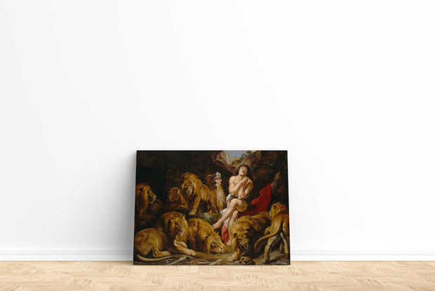 Tablou Canvas - Rubens - Daniel in the Lions Den
