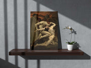 Tablou Canvas - William-Adolphe Bouguereau - Dante and Virgil