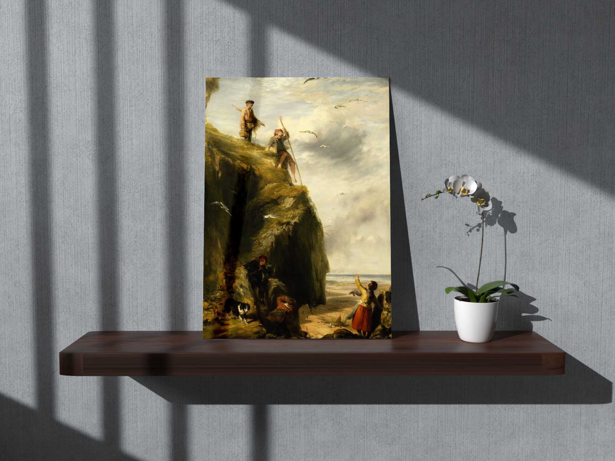 Tablou Canvas - William Collins - Returning from the Haunts of the Seafow