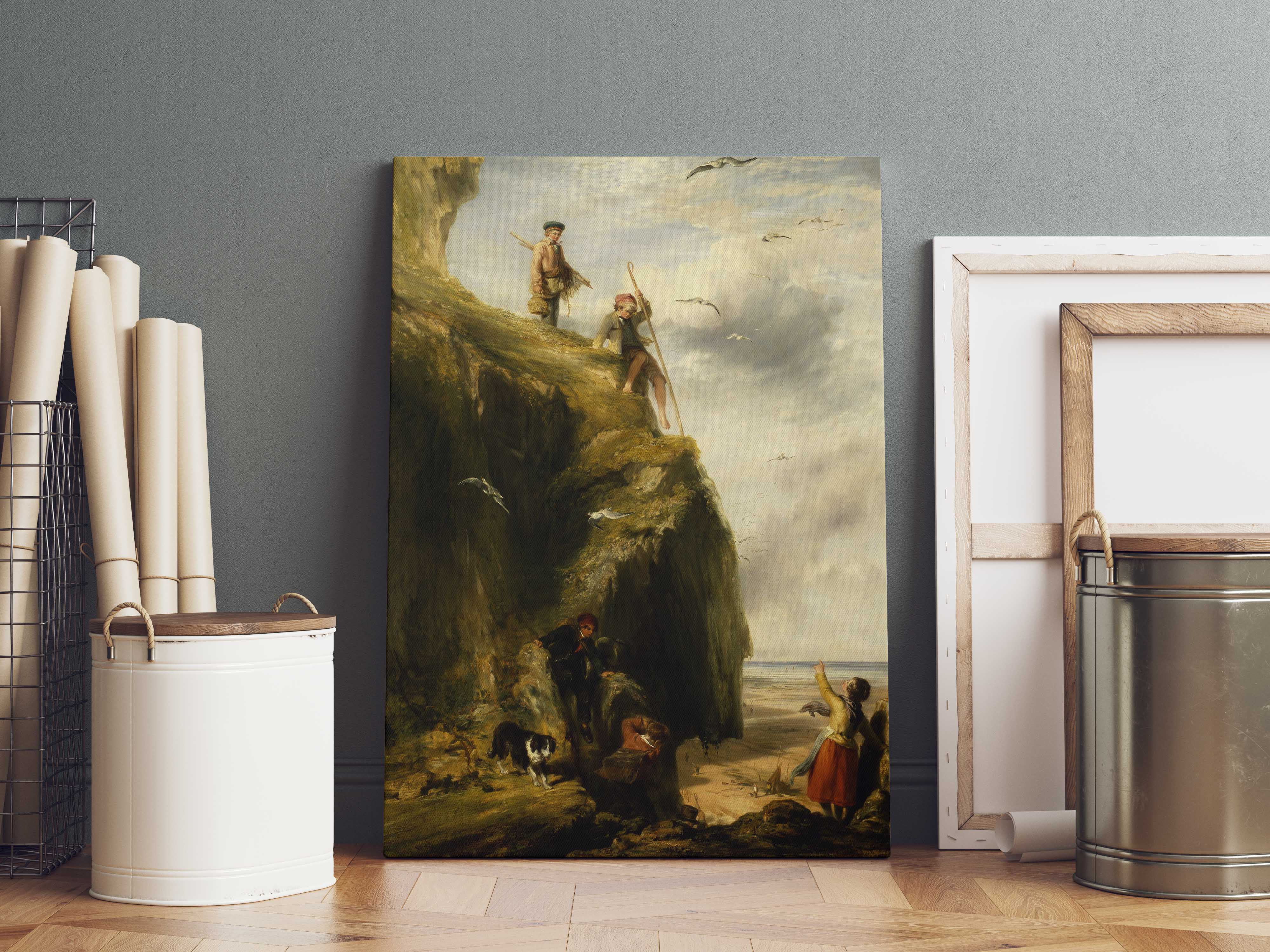 Tablou Canvas - William Collins - Returning from the Haunts of the Seafow