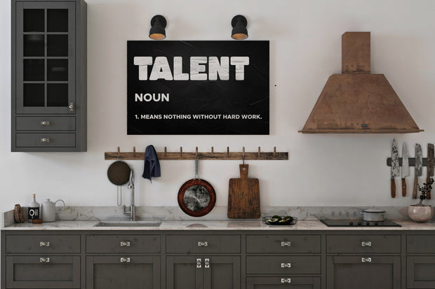 Tablou Canvas - Talent