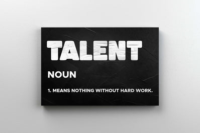Tablou Canvas - Talent