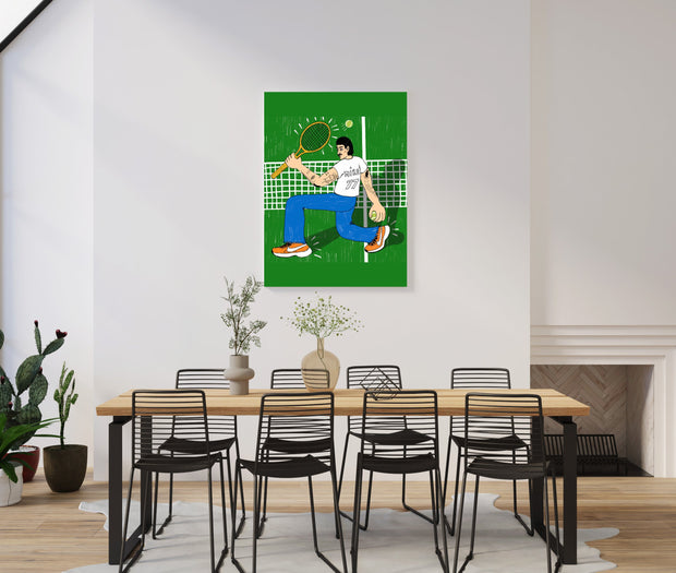 Tablou Canvas - Tennis player