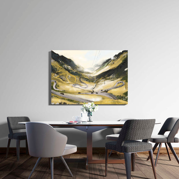 Tablou Canvas - Transfagarasan