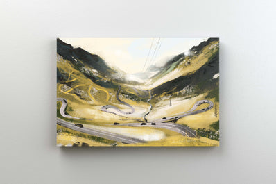 Tablou Canvas - Transfagarasan