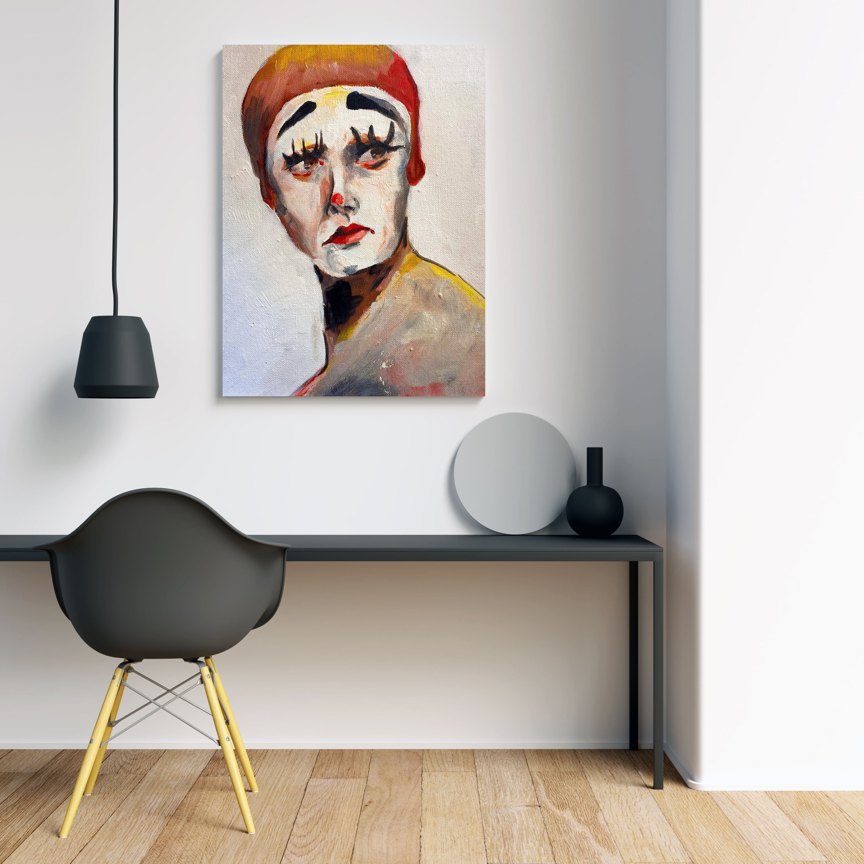 Tablou Canvas - Vintage Clown