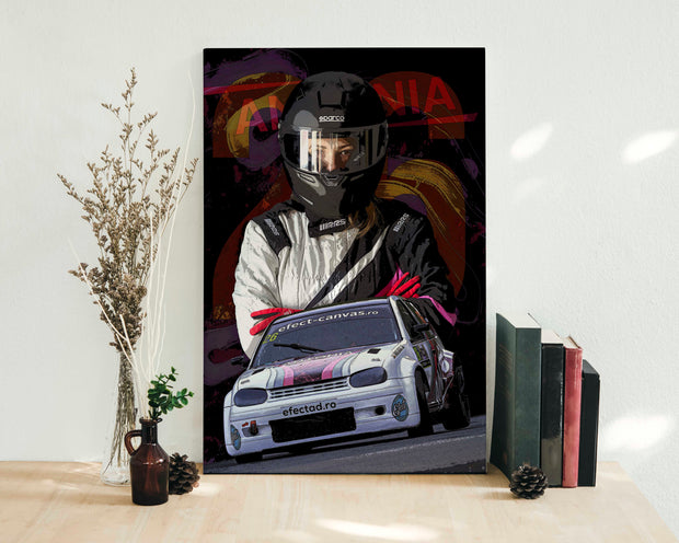 Tablou Canvas - Antonia Cartoon