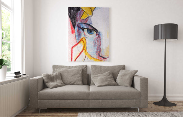 Tablou Canvas - Artists eye