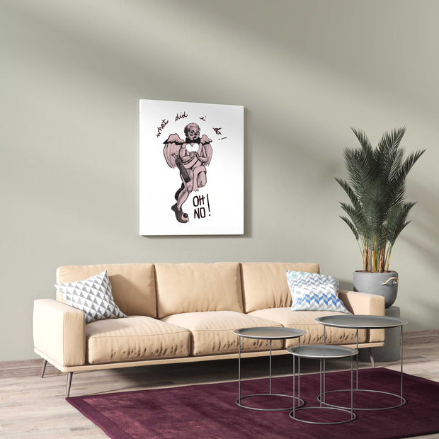 Tablou Canvas - Clovn Cupidon