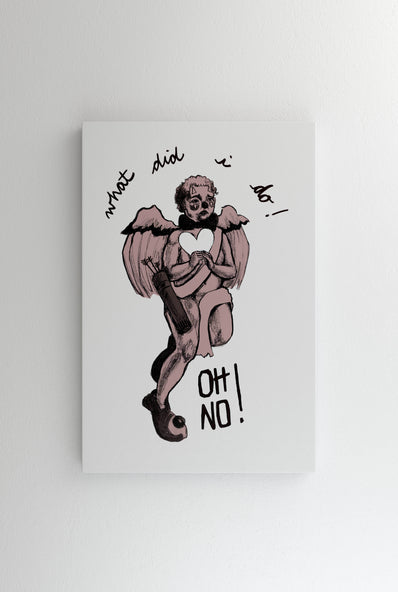 Tablou Canvas - Clovn Cupidon