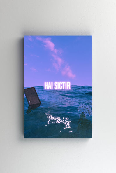 Tablou Canvas - Hai Sictir