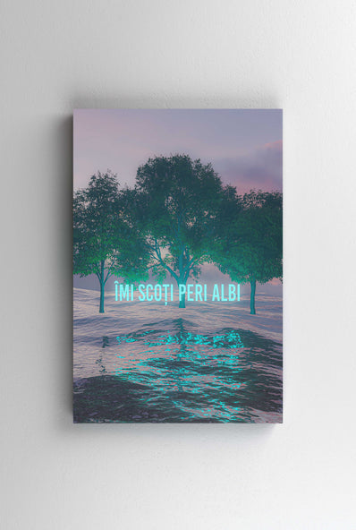 Tablou Canvas - Imi scoti peri albi