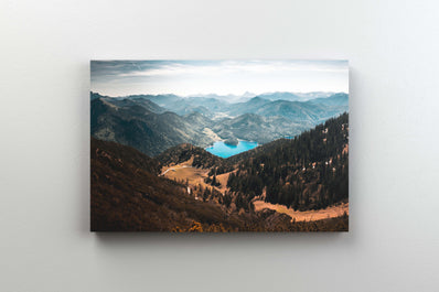 Tablou Canvas - Lacul din Munti