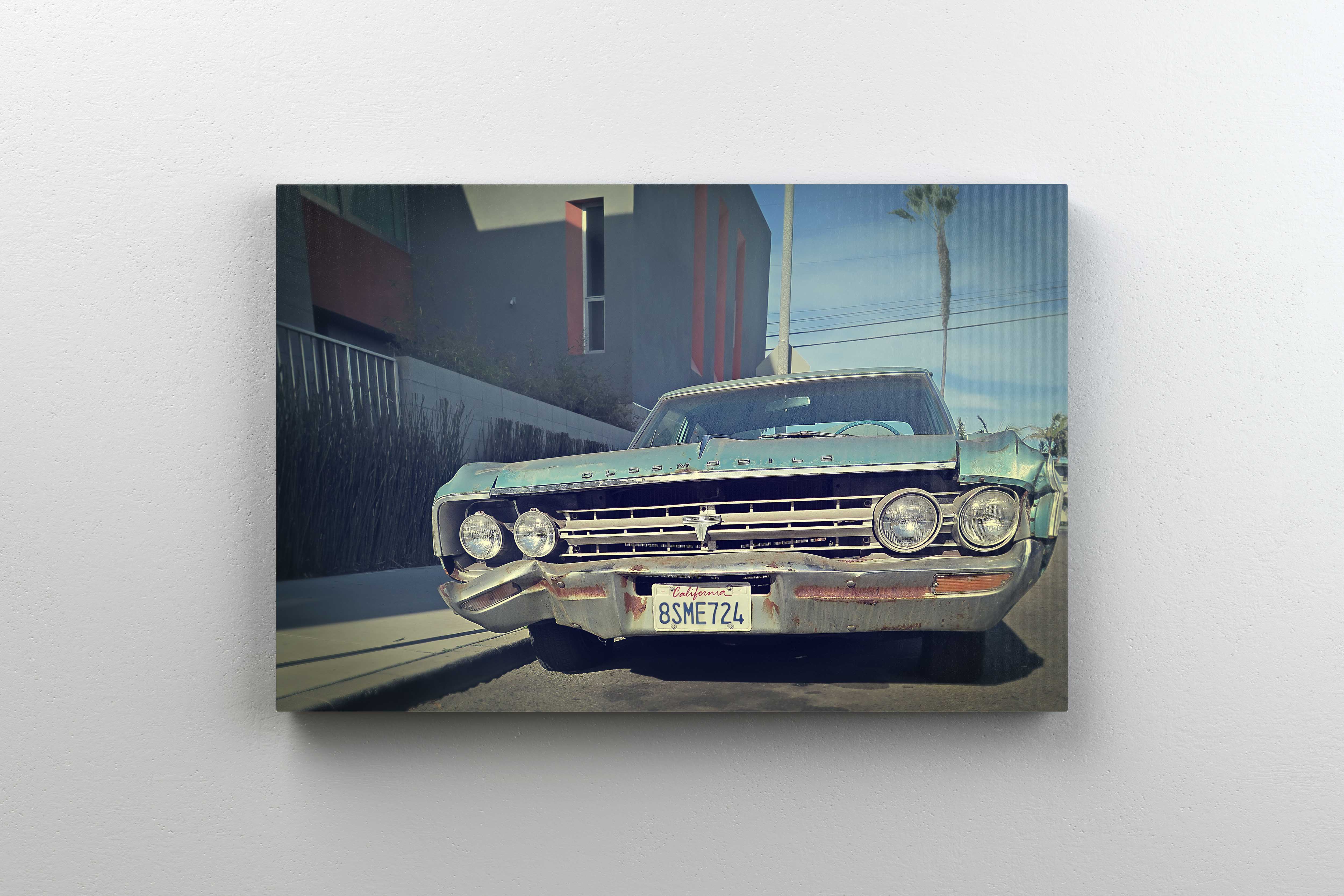 Tablou Canvas - Autovehicul Ruginit