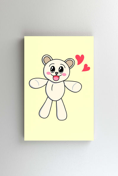 Tablou Canvas - Ursulet polar