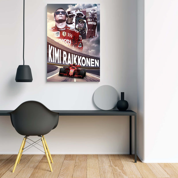 Tablou Canvas - Kimi Raikkonen