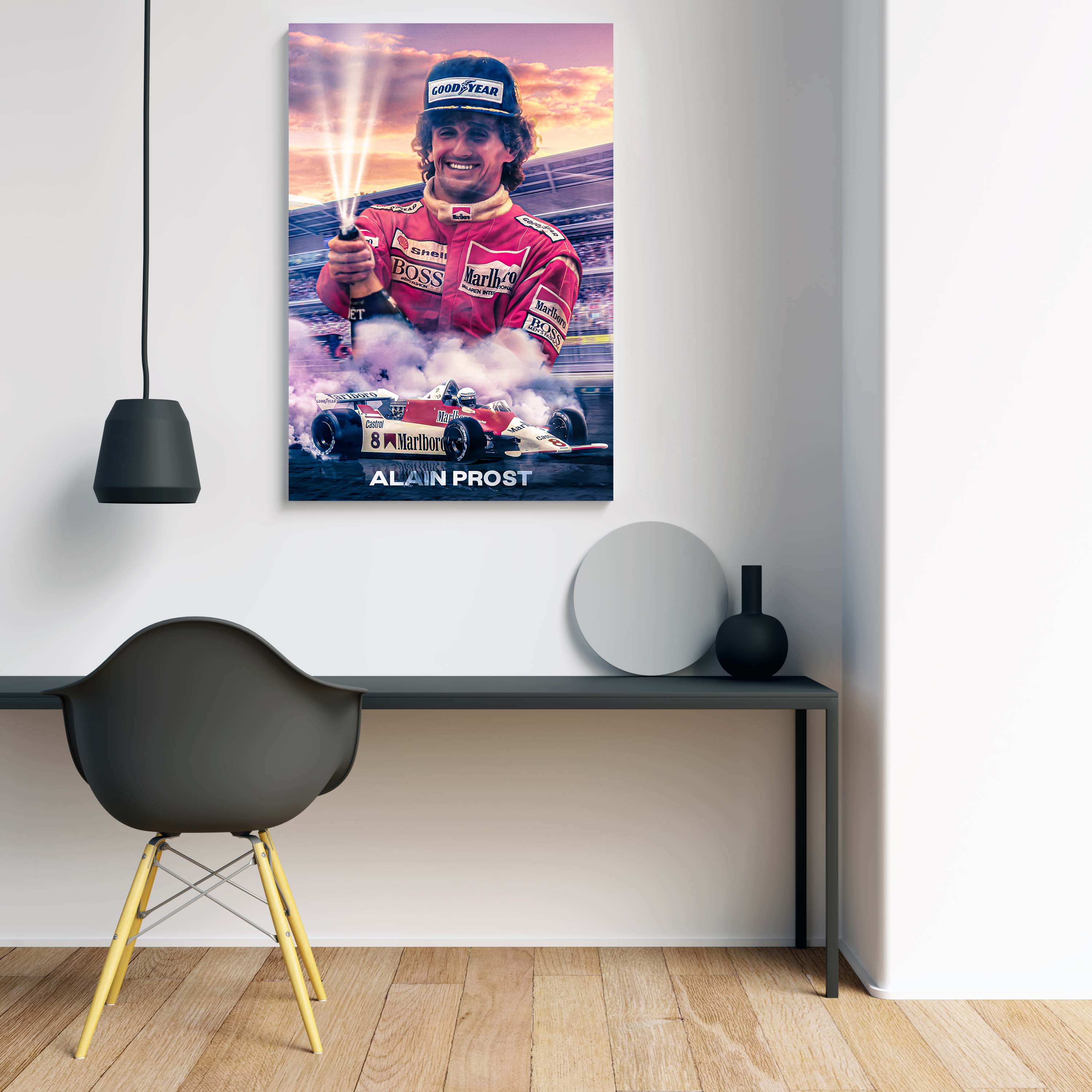 Tablou Canvas - Alain Prost