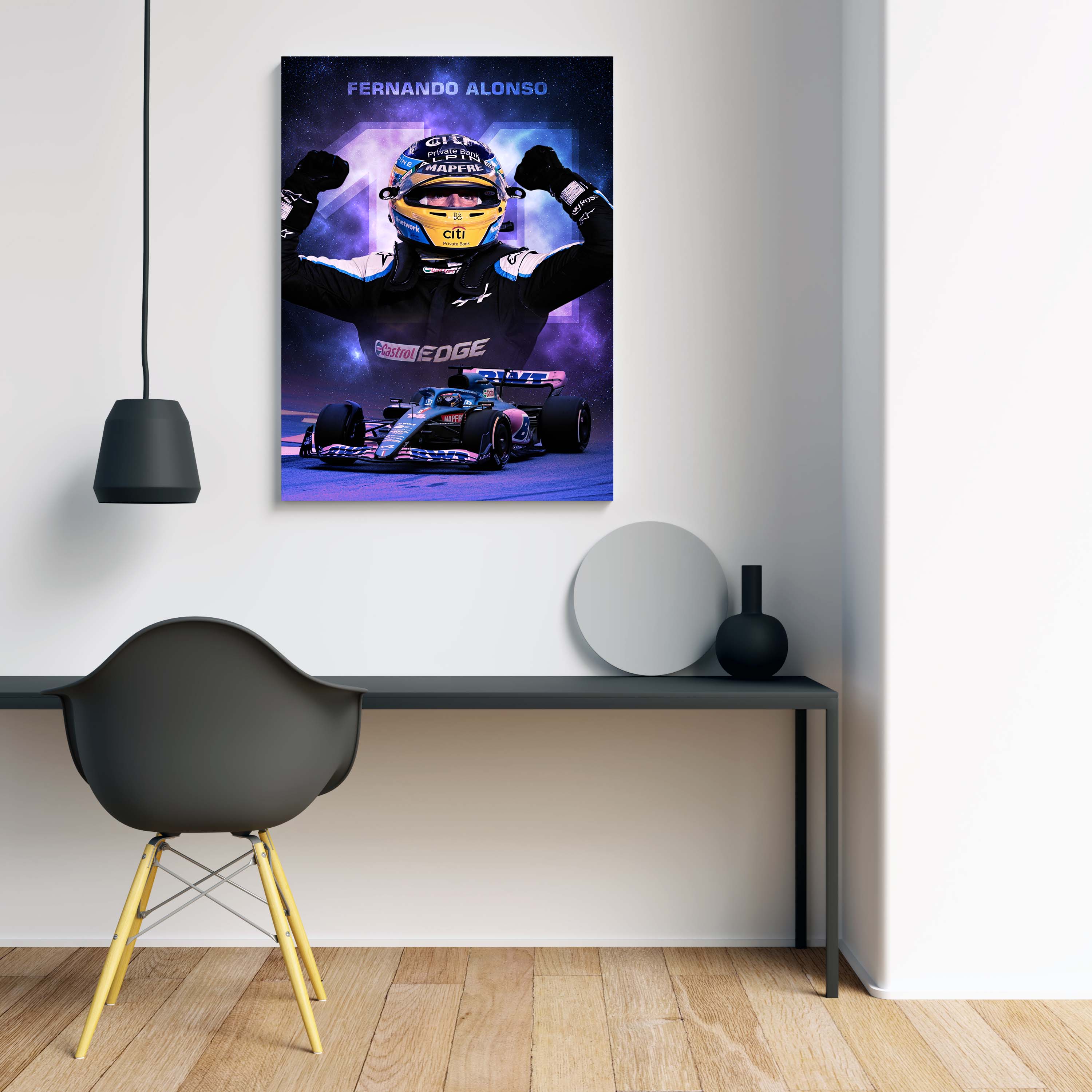 Tablou Canvas - Fernando Alonso